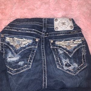 Miss Me Jeans Size 25 Mid Rise Skinny